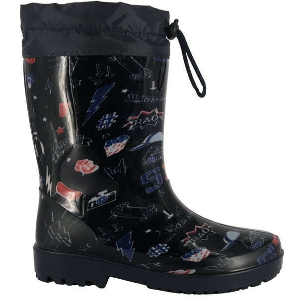 Bota de Agua con Polar Arana Azul Bamboo