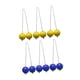 thumbnail image 4 of 6 Pelotas De Escalera Para Juego De Patio, Juego De Golf Para Exteriores, Color Amarillo Y Azul, 4 of 5