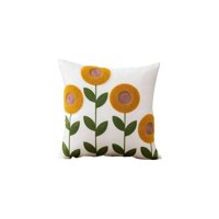 Genérico - Set De 2 Fundas Bordadas 45X45 C22