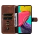 thumbnail image 4 of Funda Billetera para Samsung Galaxy M53 5G con Porta Tarjetas y Soporte Ajustable Marrón, 4 of 6