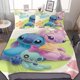 thumbnail image 1 of Cute Stitch 3-Piece Bedding Set Warm And Comfortable Soft Duvet Cover Bed Set for Boys Girls Kids Adult Bedroom All Season, 1 of 5