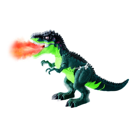 T-Rex Lanzallamas con Luz y Efecto de Fuego