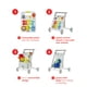 thumbnail image 5 of Baby Walker Skip Hop 4 en 1 para sentarse o estar de pie con más de 40 actividades, 5 of 8