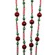 thumbnail image 1 of Abalorio de caramelo Garland Kurt Adler de 2,4 m con bolas rojas de plástico, 1 of 5