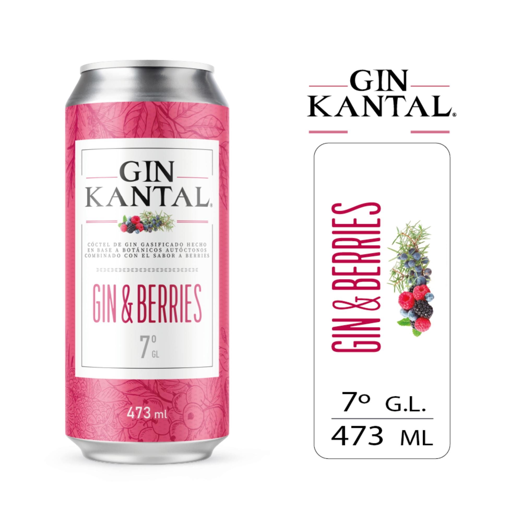 Gin Berries 7° Lata 473 Kantal Ice