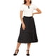 thumbnail image 2 of INSPIRE CHIC Blusa de Mujer con Lazo en el Cuello, Manga Corta Sólida, Cuello Peter Pan, Top Casual de Verano XS Blanco, 2 of 7