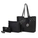 thumbnail image 1 of Dscc Conjunto de bolso de mujer 3 piezas MKF Collection - Mariahna, Vegan Leather, Tote Bag, Crossbody Purse, Matching Wallet, Negro xiule, 1 of 3