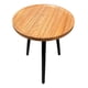 thumbnail image 2 of Mesa De Centro Auxiliar Madera Decoración 40x45cm beige, 2 of 3