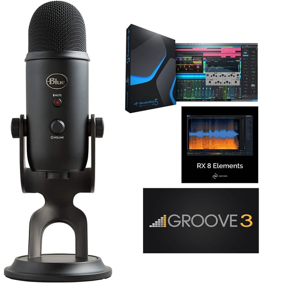 Micrófono Blue Microphones Yeti Blackout USB Pack Plus