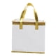 thumbnail image 4 of Bolsa De Comestibles Reutilizable Con Aislamiento, Compacta, Para Transporte De Alimentos En Restaurantes Al Aire Libre, 6 Pulgadas, 2 Capas, Color Blanco, 4 of 5