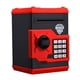 thumbnail image 1 of Mini ATM Auto Depósito Banco De Dinero Monedas En Efectivo Electrónicas Caja De Ahorro Negro Rojo, 1 of 5
