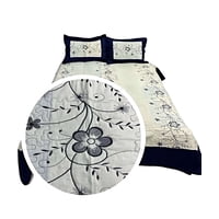 Fei Ya - Cubrecama Quilt De Verano Plaza Y Media Bordado A1