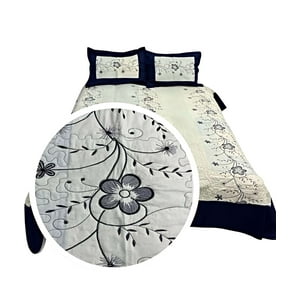 Fei Ya - Cubrecama De Verano Plaza Y Media Bordado A1 180X200 Cm