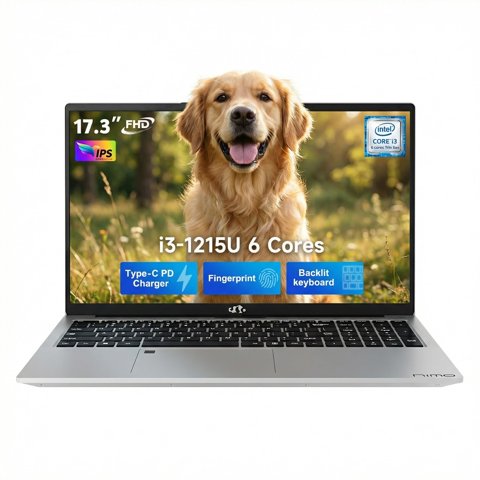 Laptop Nimo I3-1215U 17.3"" Fhd 16Gb Ram 1Tb Ssd