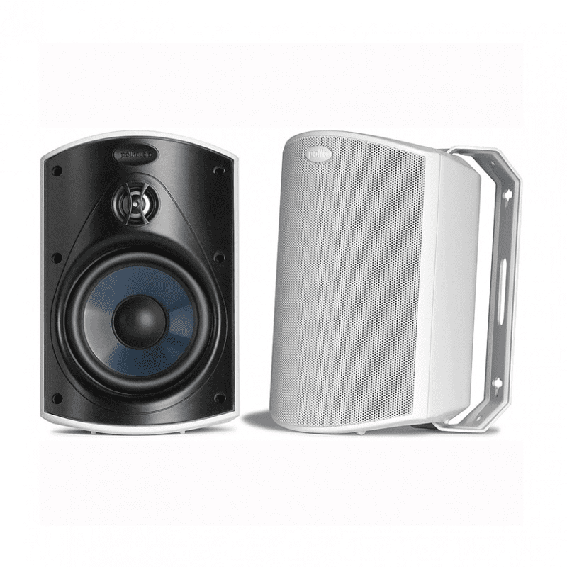 Polkaudio - Par Parlantes De Exterior Atrium 4 Blanco