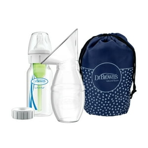 Dr. Brown'S - Extractor De Leche Manual 1 Pieza C/ Mam Estándar 120Ml (Con Bolso)