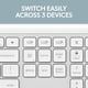 thumbnail image 3 of Teclado Logitech Signature Slim K950 Inalámbrico Bluetooth Multi-OS, 3 of 9