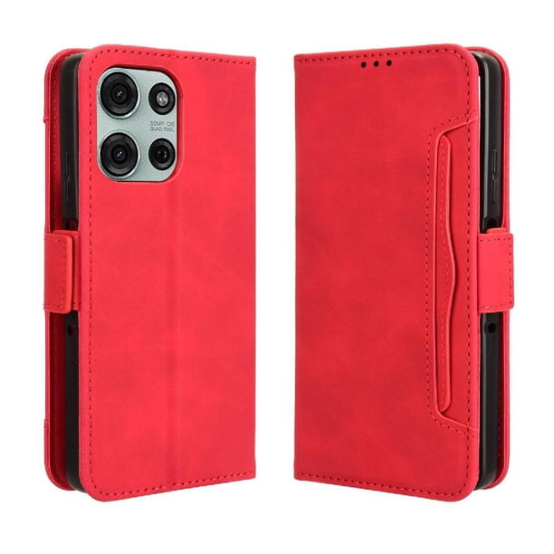 Funda Tipo Billetera FOXDOCK para Motorola MOTO G75 5G – Tapa Flip con Tarjetero