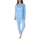 thumbnail image 1 of Pijama Mujer 8544 Celeste XL, 1 of 2