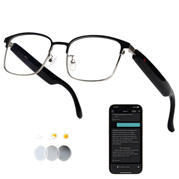 Gafas Inteligentes MNVOEQ con IA y traducción en 164 idiomas