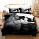 thumbnail image 1 of v610 Bed Sheets Kaiju No Bedding Set Single Twin Full Queen King Size Bed Set Aldult Kid Bedroom Duvetcover Sets Anime bed sheet set 3-Piece Bedding Set (1 Duvet Cover + 2 Pillow Shams) Bed Sheets ju, 1 of 5