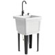 thumbnail image 1 of Fregadero portátil Outsunny 50L independiente con grifo y dispensador de jabón, 1 of 9