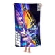 thumbnail image 3 of Rocket League Toalla de playa de secado rápido con diseño temático, regalo para mujeres y niñas, ideal para cumpleaños, fans, amantes de la música, uso en la playa o al aire libre, 78 × 180 cm, 3 of 6