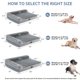 thumbnail image 4 of Cama ortopédica impermeable para perros BFPETHOME XXL 91 x 69 x 17 cm, 4 of 6