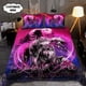 thumbnail image 2 of Nombre Personalizado Pareja Lobo 3d Todo Juego De Ropa De Cama Impreso, 2 of 3