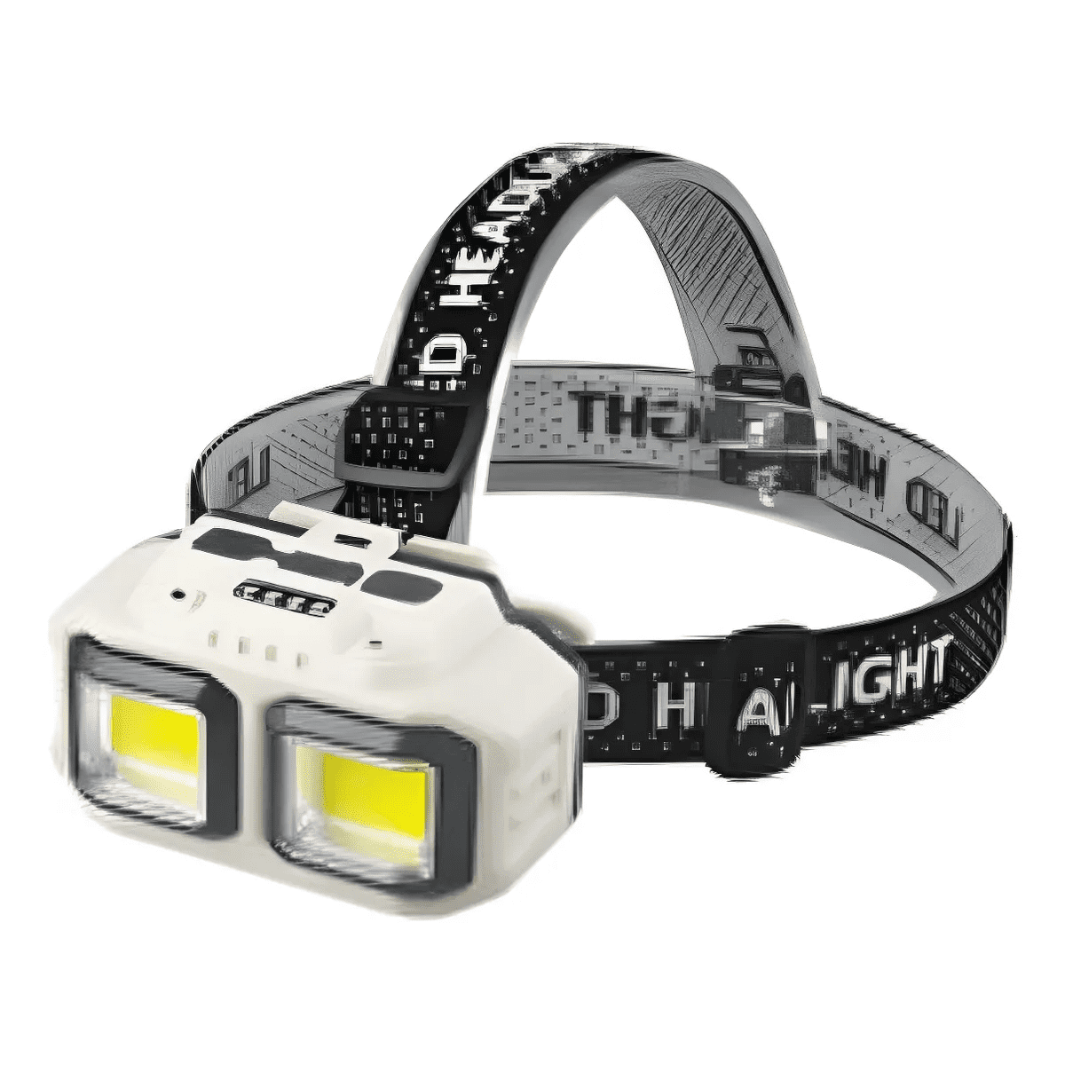 Genérico - Linterna Frontal Led Brillante 3000lm 300w Lampara Camping