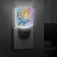 thumbnail image 4 of Perros en el Espacio Luz nocturna LED con sensor de anochecer a amanecer para dormitorio, baño, pasillo, escaleras - Lámpara LED nocturna de enchufe, 0.5W - 1 pieza, 4 of 6
