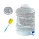 thumbnail image 2 of Contenedor de agua potable Almacenamiento de agua de emergencia Fácil limpieza con asa Duradero Portátil para senderismo Barbacoa Uso doméstico Pesca 15L con Grifo, 2 of 5