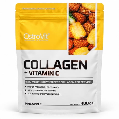 COLLAGEN + VITAMIN C 400GR 40 SERVICIOS PINEAPPLE- OSTROVIT