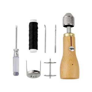 Bothyi - Punzón De Costura De Cuero, Accesorios De Costura Diy, Punzón De Puntada Para Lonas De Cuero, Zapatos A
