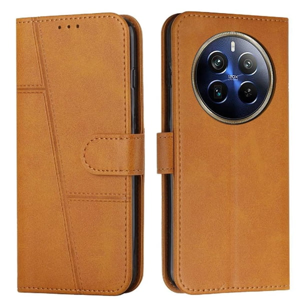 Funda Flip Para Realme 12 Pro/realme 12 Pro+ – Carcasa Delgada Y Resistente A Impactos Con Soporte Para Uso Diario Y Profesional