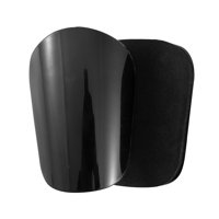 Magideal - 1 Par De Miniespinilleras De Fútbol, Equipo De Protección, Espinilleras De Manga Pequeña Para Pantorrilla, Equipo De Protección Para Hombres Y Mujeres Negro