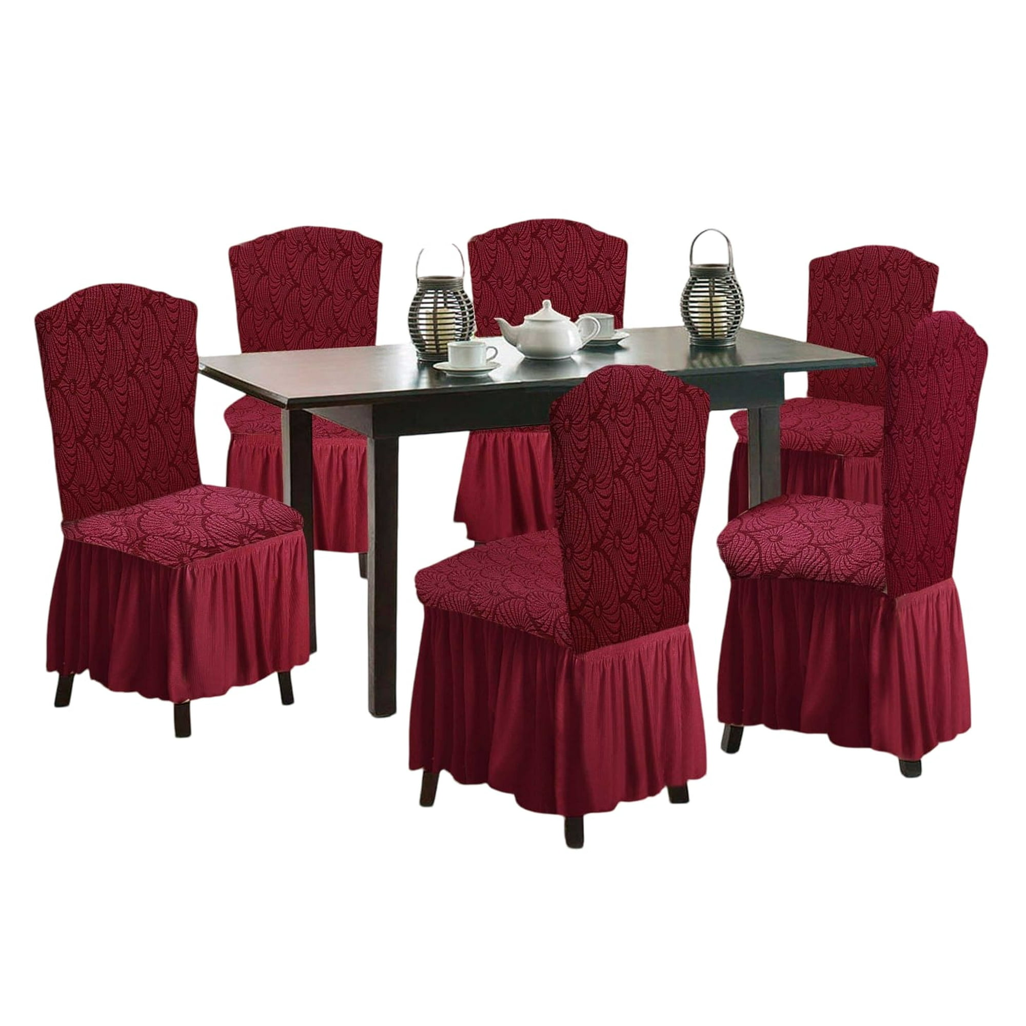 Genérica - Fundas 3d Para Sillas Turcas - Pack De 6 F9