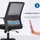 thumbnail image 3 of Silla de escritorio ergonómica giratoria BestOffice, silla de computadora gris, 3 of 7