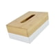 thumbnail image 1 of Cubierta De Caja De Pañuelos Contenedor De Pañuelos Caja De Servilletas De Mesa Para Tocador Mesa Blanca, 1 of 3