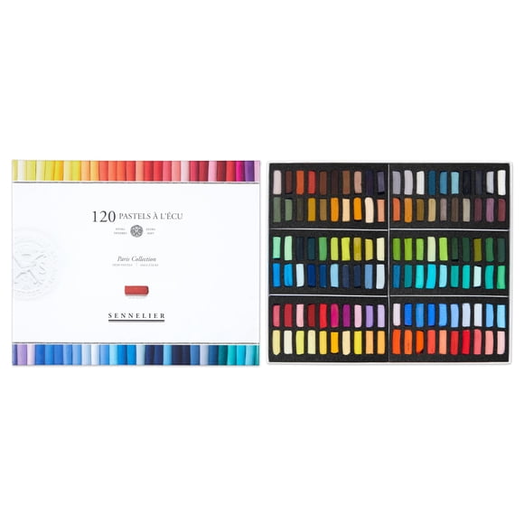 Set de pasteles suaves Sennelier 120 Half Stick Paris con pigmento puro