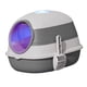 thumbnail image 5 of Caja De Arena Plegable Para Gatos Easy Clean Kitten House Cerrada Gris Con Lámpara, 5 of 5
