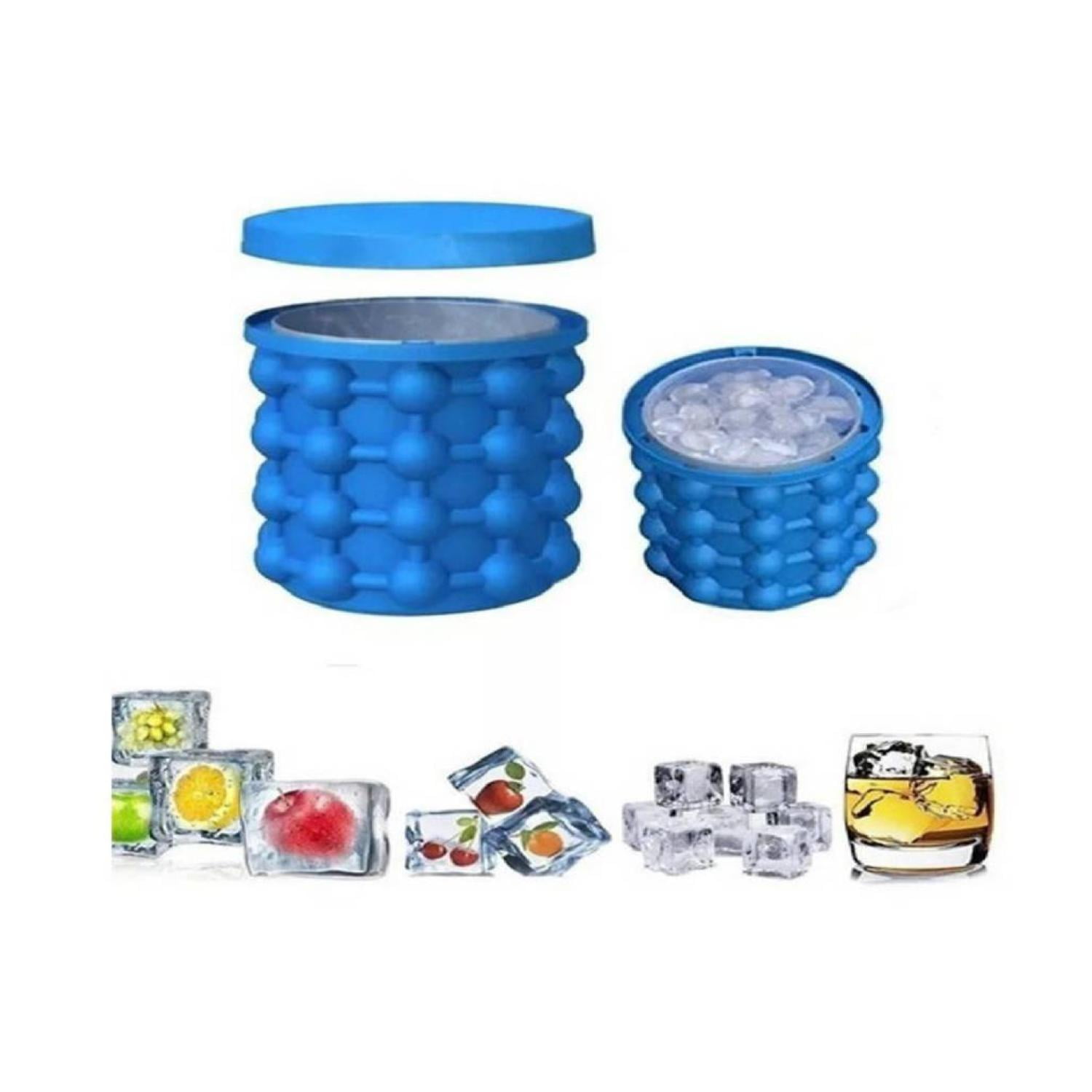 Total Upgrate - Cubeta Molde Para Hielos 120u Enfriador Vasos Botellas