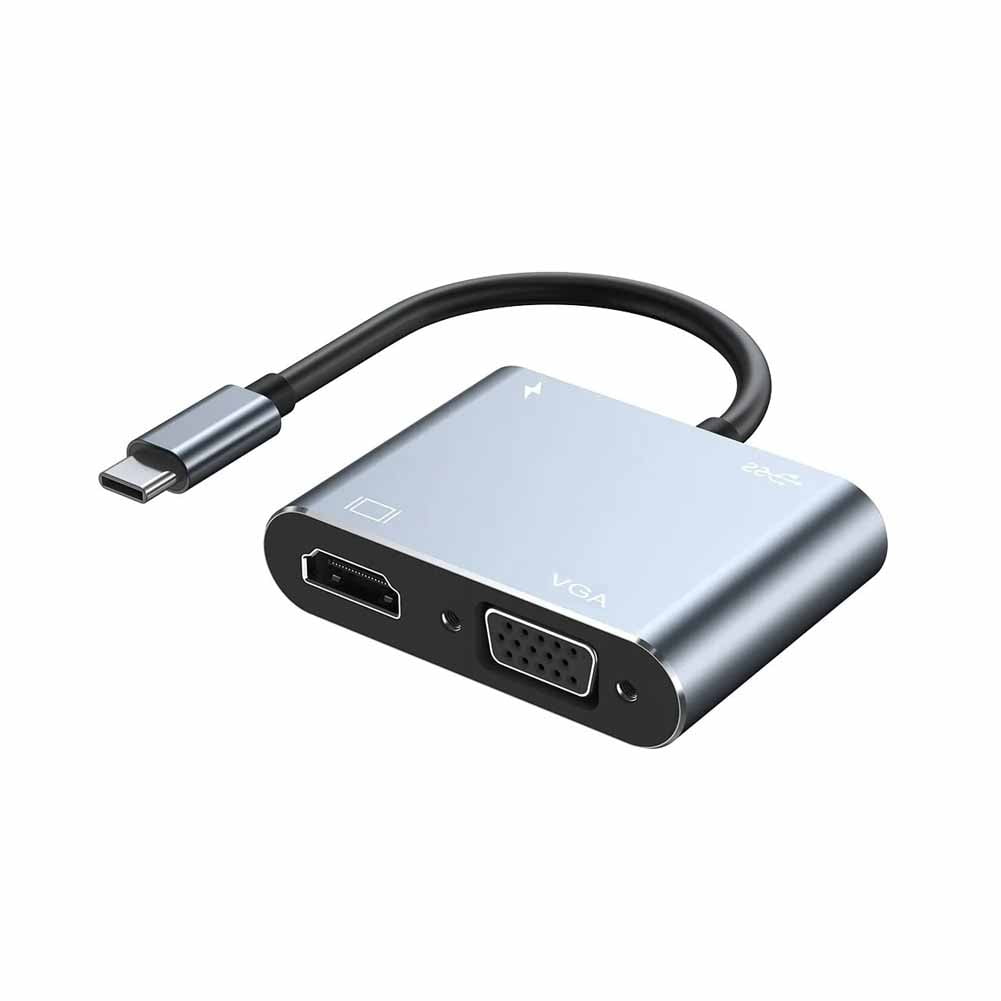 Eon - Hub Adaptador Usb Tipo C Vga Hdmi 4k Usb3.0