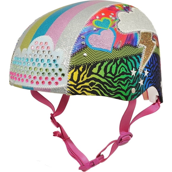 Casco deportivo Raskullz Loud Cloud Sparklez para niñas 8+