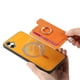 thumbnail image 5 of Funda Magnética Para Samsung Galaxy A05 Con Billetera Y Anillo Protector Resistente Orange, 5 of 6