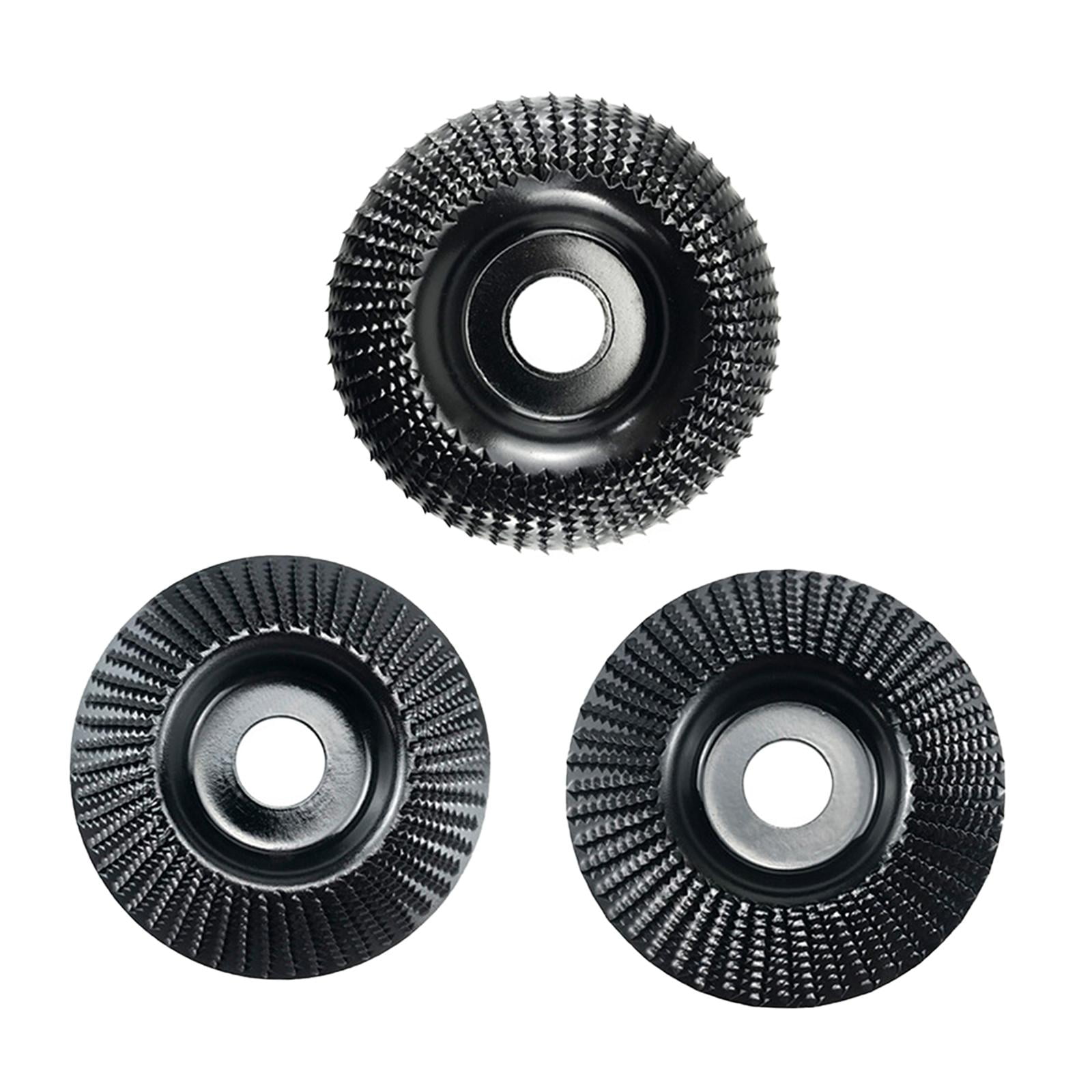 Magideal - Disco De Amoladora 3x Disco De Tallado De Madera, Accesorio Multiusos, Muela De Madera Para Suelo De Metal De Madera, Bandeja De Té De Mármol 125mm