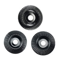 Magideal - Disco De Amoladora 3X Disco De Tallado De Madera, Accesorio Multiusos, Muela De Madera Para Suelo De Metal De Madera, Bandeja De Té De Mármol 125Mm