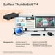 thumbnail image 3 of Estación de acoplamiento Microsoft Surface Thunderbolt 4 Dock, 3 of 3