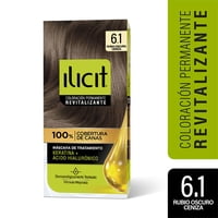 Coloración Cabello 6/1 Rubio Oscuro Ceniza 45 G Ilicit