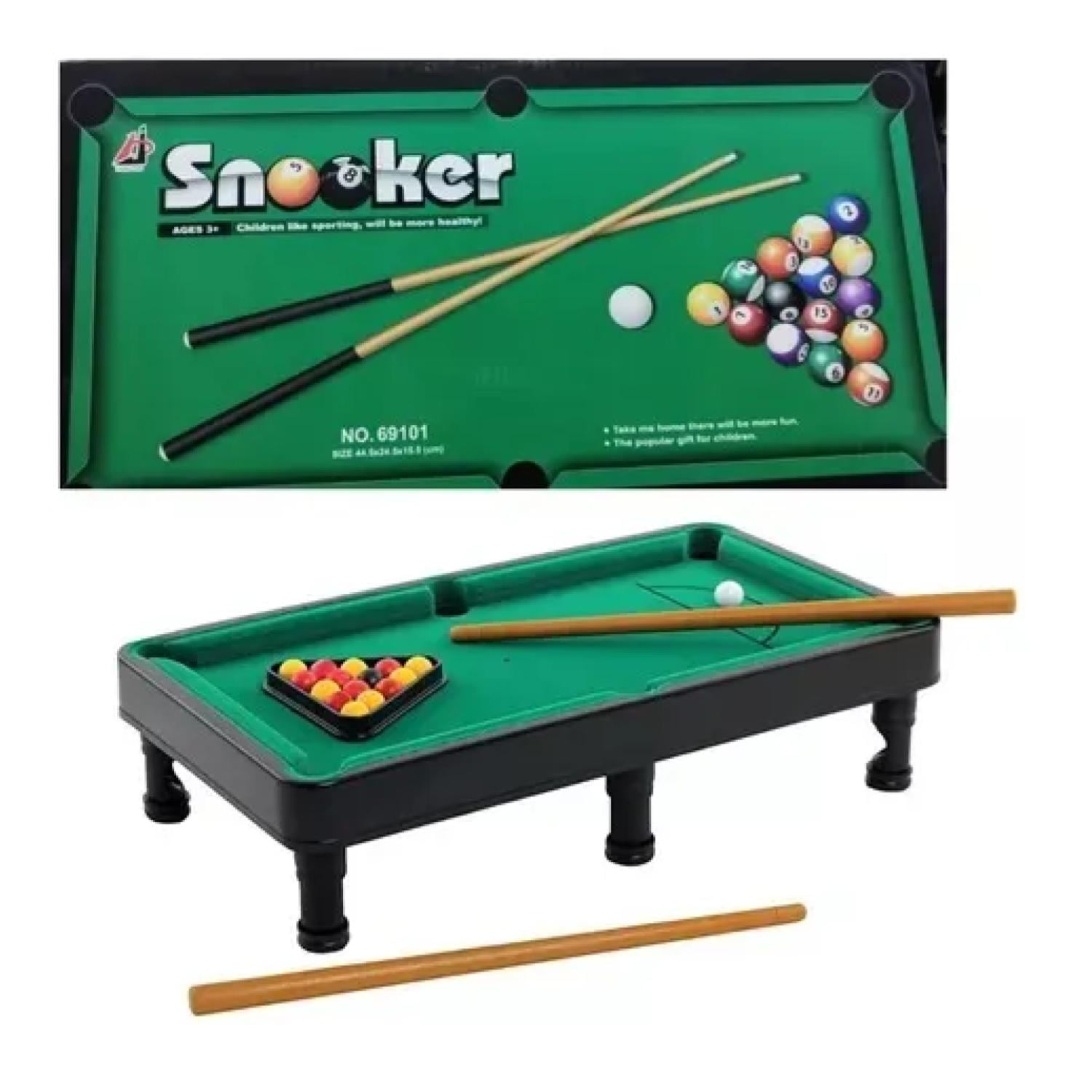 Total Click - Juguete Mini Mesa De Pool Billar Con Accesorios Infantil